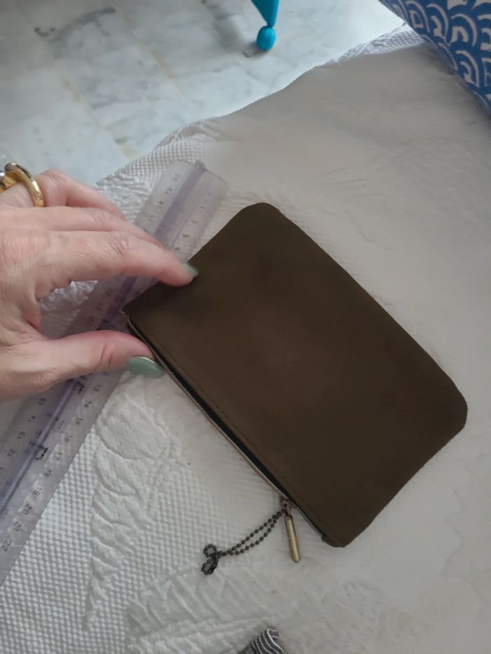 Petite pochette mila louise kaki - photo numéro 4