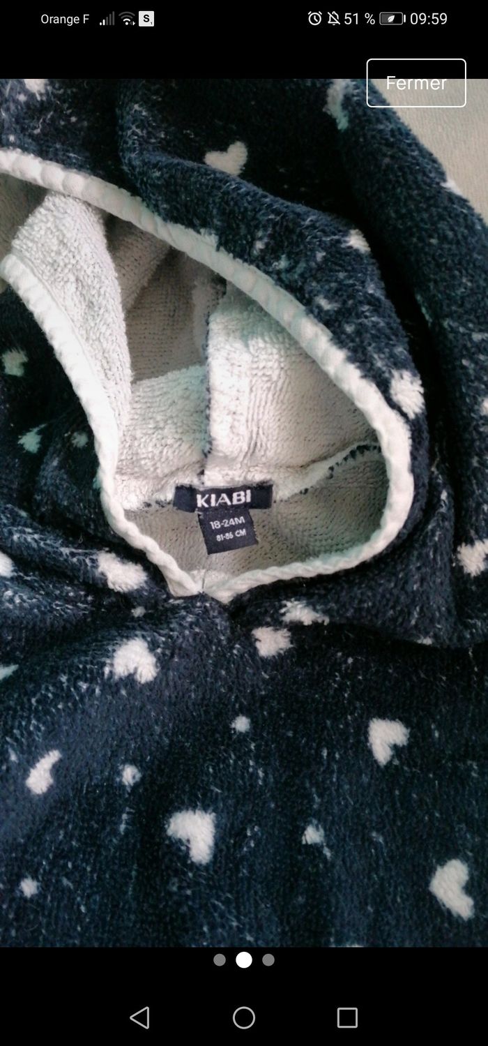 Cape de bain bébé - photo numéro 2