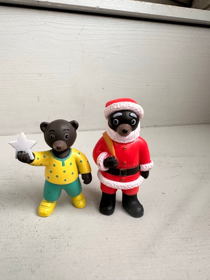 Figurine petit ours brun Noël - photo numéro 4