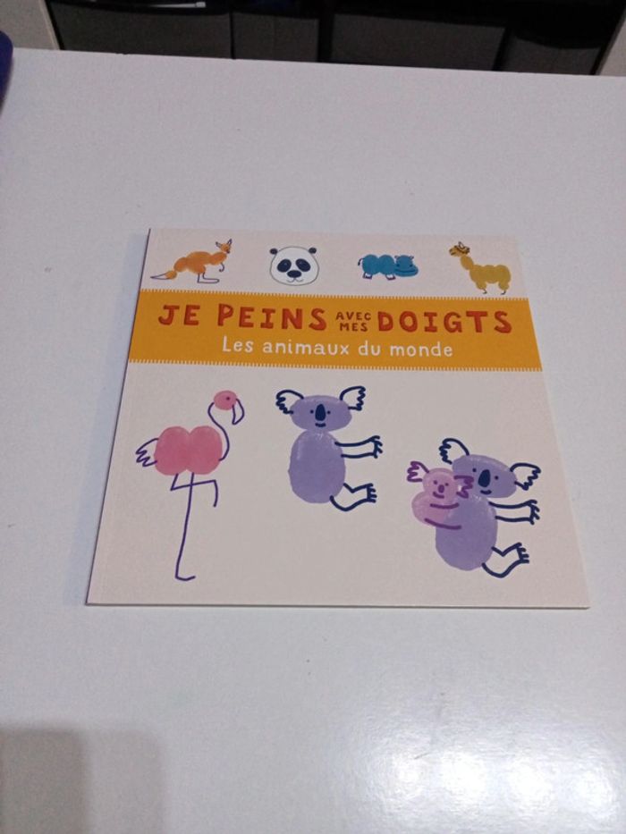 Je peins avec mes doigts - les animaux du londe