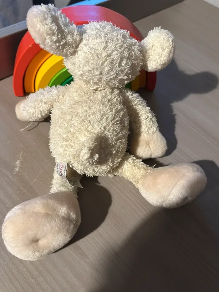 Peluche doudou mouton sunkid - photo numéro 3