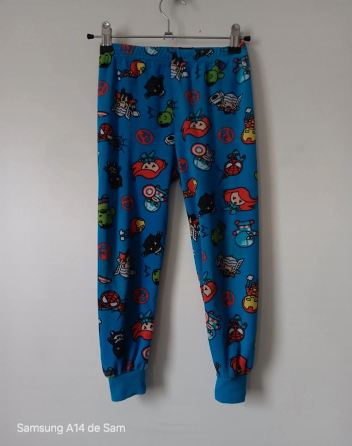 Pyjama polaire avengers 4-5ans - photo numéro 6