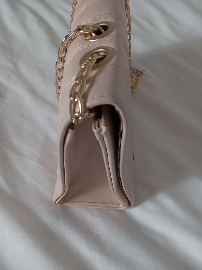 Sac à main nude avec chaîne modulable – avec poche - photo numéro 6