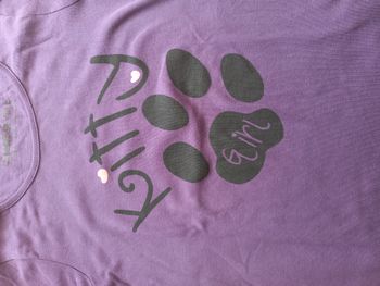 💜 T-shirt manches longues violet – Fille 12 ans 💜