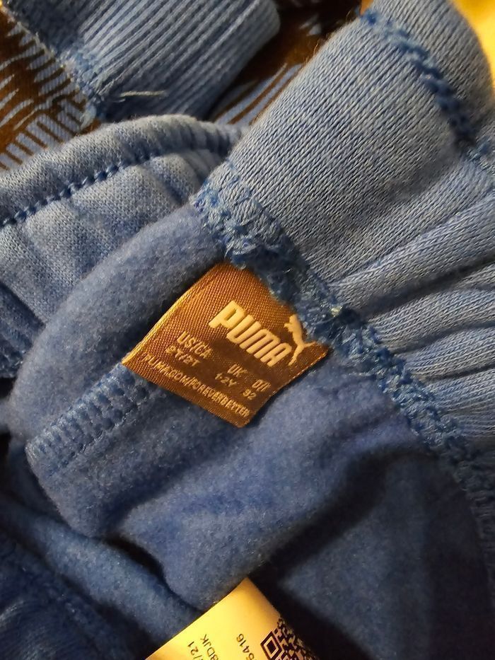 NEUF  (non porté)🏷😍🥰superbe  jogging (chaud) PUMA 2 ans garçon  (92cm) prix ferme !! - photo numéro 3