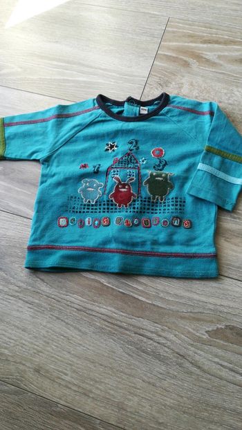 Tee shirt manches longues 9 mois
