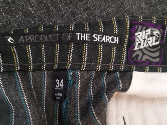 Short bermuda rayé / taille L / Rip Curl - photo numéro 7
