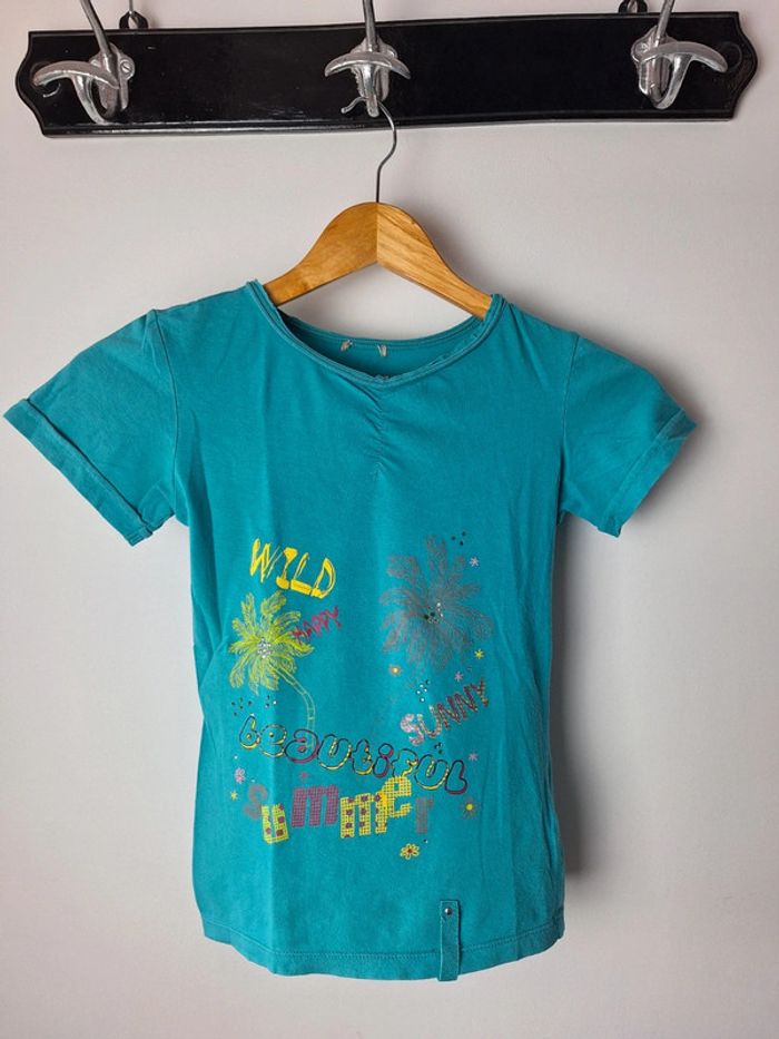 Lot de 6 debardeurs/ tee shirts fille 10 ans - photo numéro 7