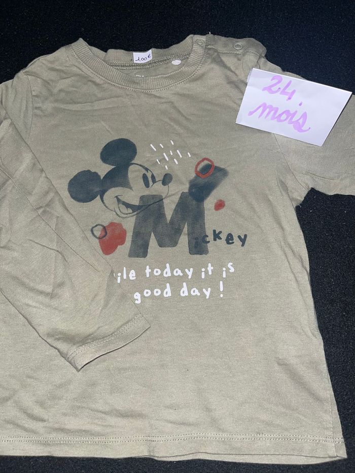 T-Shirt manches longues 24 mois