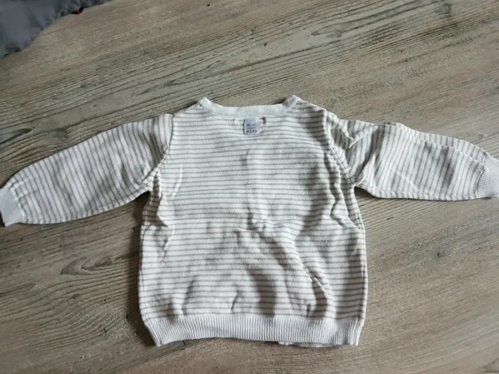 Gilet fin 12 mois Mes petits cailloux - photo numéro 2