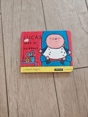 Livre enfant "Lucas chez le coiffeur"