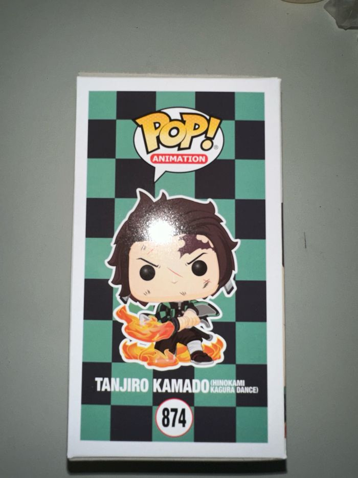 Funko Pop Tanjiro Kamado - demon slayer - photo numéro 4