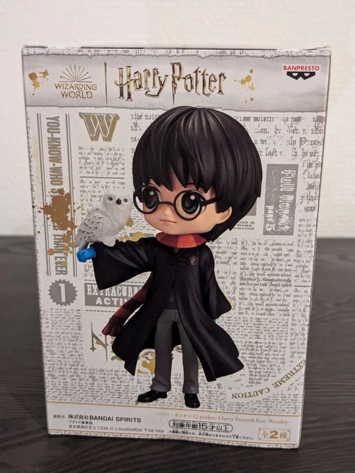 Figurine Harry Potter - QPosket Harry Potter & Hedwige - Banpresto - photo numéro 3