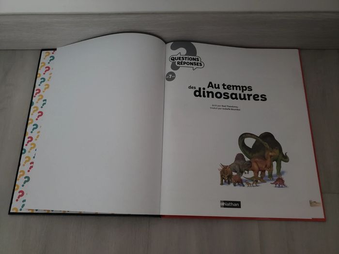 Livre au temps des dinosaures Questions Réponses - photo numéro 7