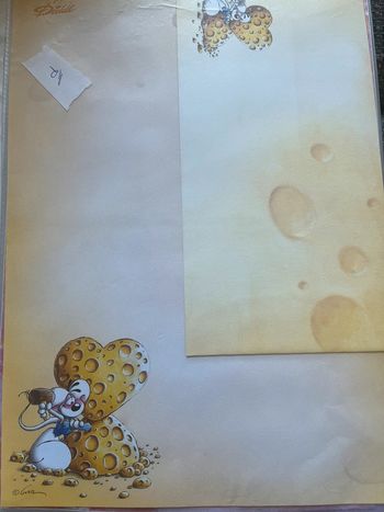 Papier à lettre Diddl A4 avec enveloppe - numéro 112