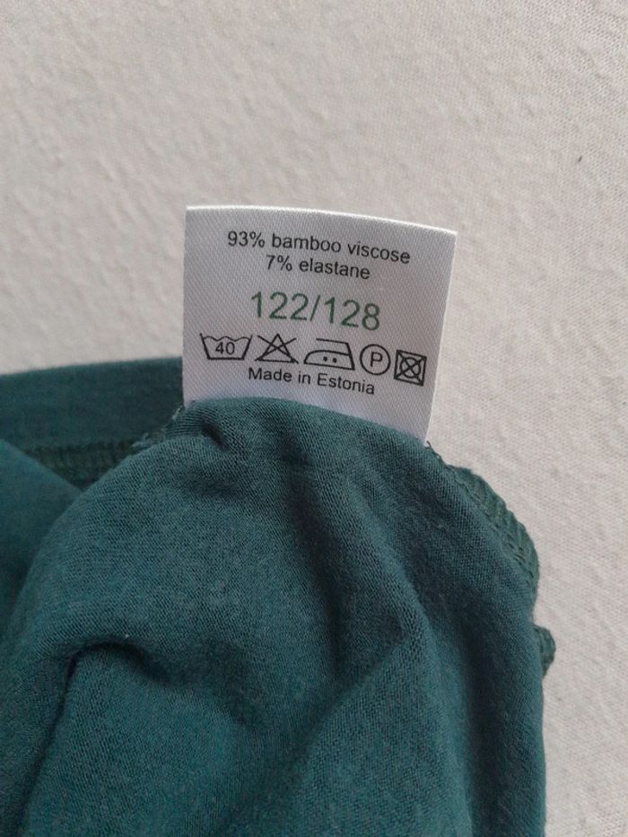 T-shirt chouette hibou vert canard - photo numéro 4