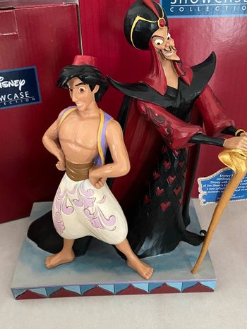 Figurine disney traditions aladdin et jafar