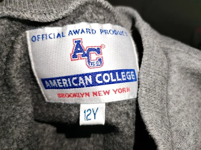 Pull fille 12 ans American college - photo numéro 3