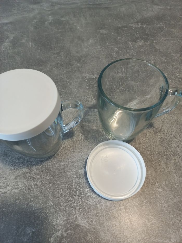 Lot tasses en verre - photo numéro 5
