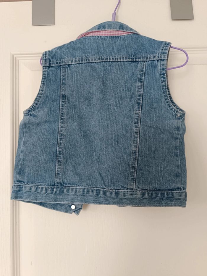 Veste en jean Disney minnie printanière 4 ans - photo numéro 5