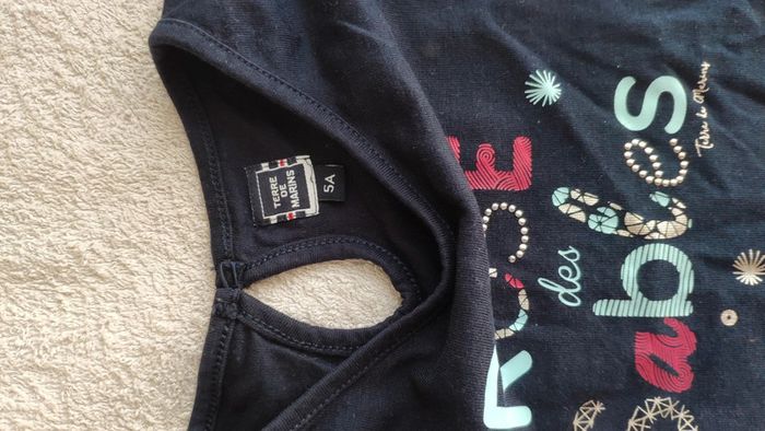 T-shirt 5 ans terre de marin - photo numéro 2