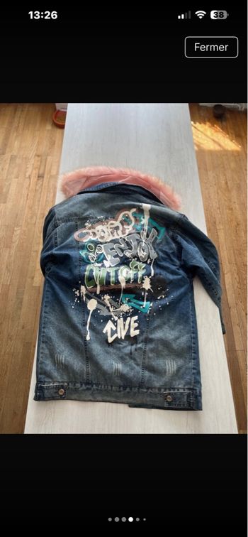 Veste femme jean