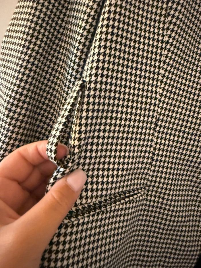 Blazer pied de poule Zara - photo numéro 4