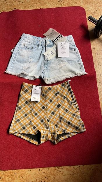 Lot de 2 shorts neufs taille 34