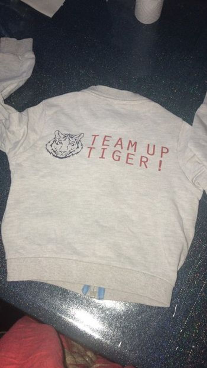 Veste à zip mixte 3/4 ans - photo numéro 2