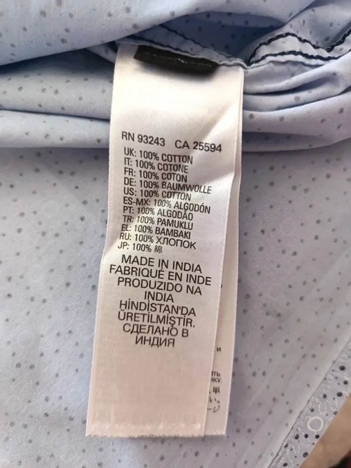 Chemise diesel bleu femme taille L - photo numéro 7