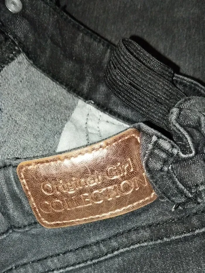 Jean slim Inextenso noir fille 9 à 10 ans  7529457843 - photo numéro 5