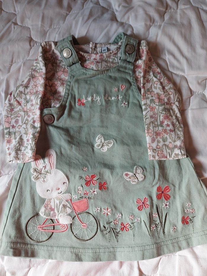 Ensemble fille 6 mois
