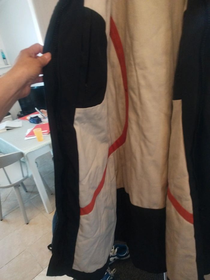 Manteau long  doublé style trench mais avec fermeture zippée - photo numéro 3