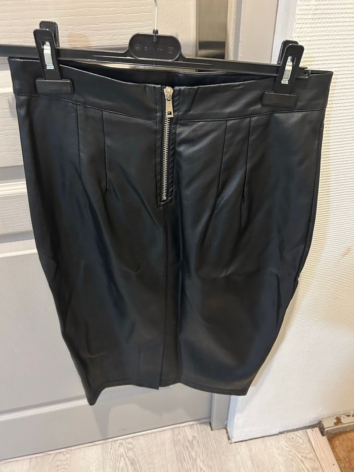 Jupe en cuir