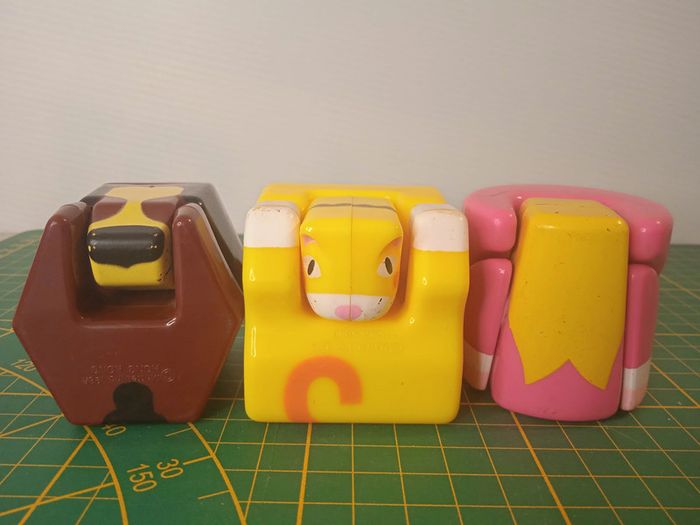 vintage figurines  jouets double dooz mattel - photo numéro 2