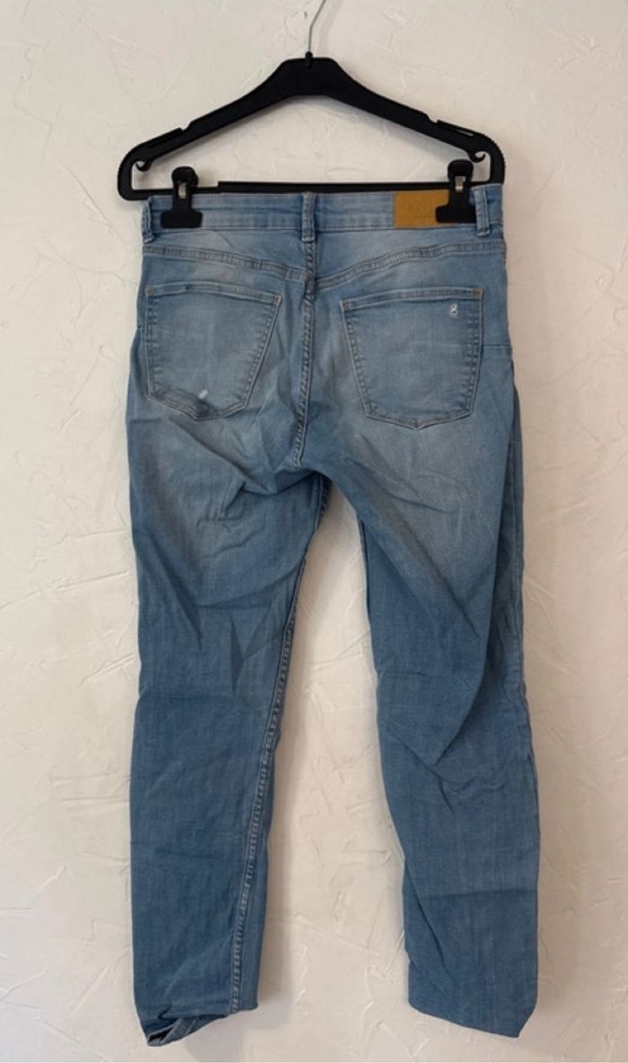 Jeans bleu bershka taille 38 - photo numéro 3