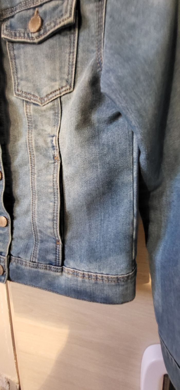 Veste en jean fille - photo numéro 7