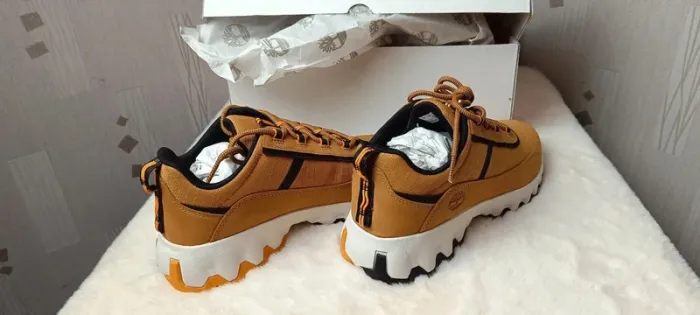 Timberland Baskets TBL Edge A2HV2 Wheat Nubuck - photo numéro 4