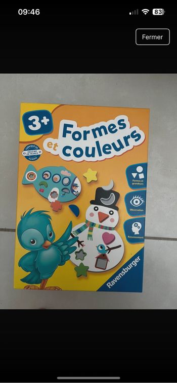 Formes et couleurs