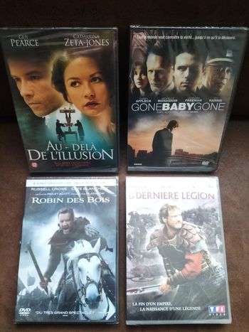 4 DVD neuf