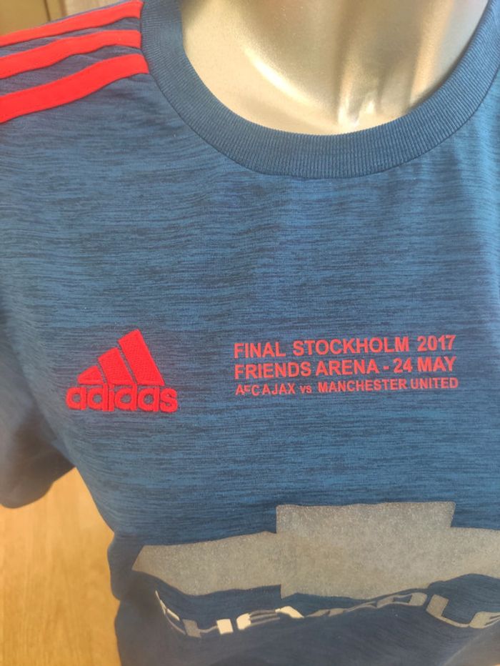 Maillot Adidas final Europa League Ajax Amsterdam Manchester United 2017 - photo numéro 2