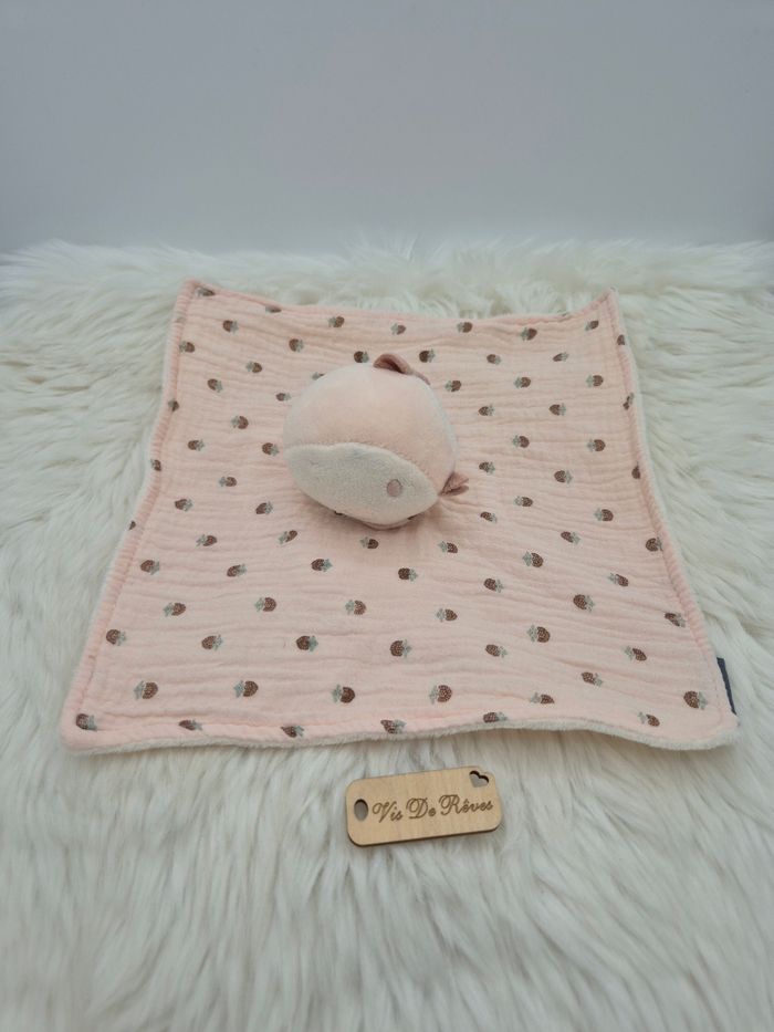 Doudou plat carré Oiseau Orchestra Indian Dreams