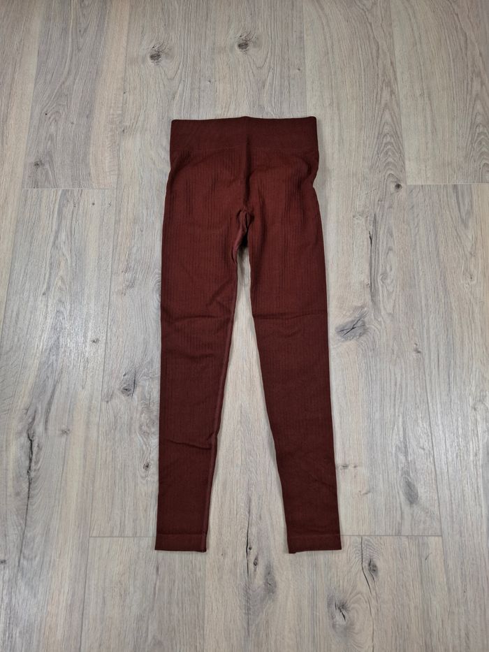 Legging marron taille M