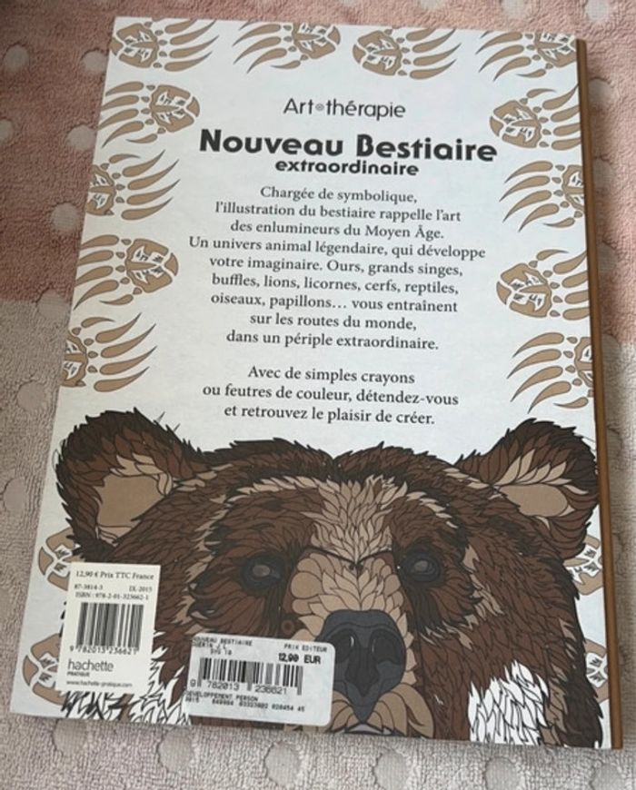 Livre coloriage nouveau bestiaire - photo numéro 2