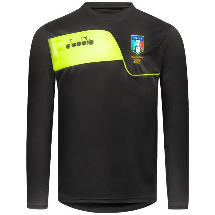 Maillot Football Diadora Italie Noir Taille S Neuf
