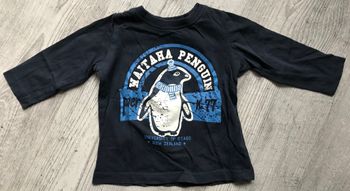 Tee shirt bleu 6 mois