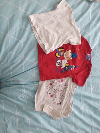Lot de 3 t shirt 6 mois