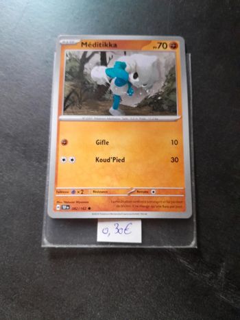Carte Pokémon Méditikka 82/162