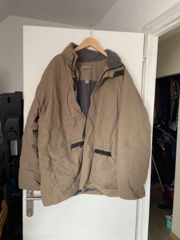 Gros manteau marron