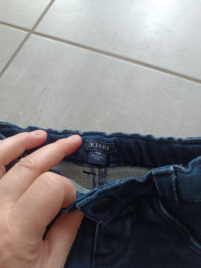 Jeans bébé garçon 9 mois - photo numéro 3